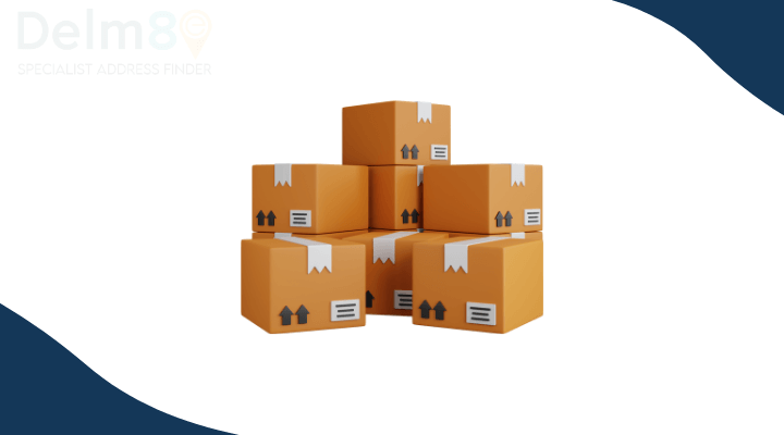 graphic of boxes representing multi-drop delivery